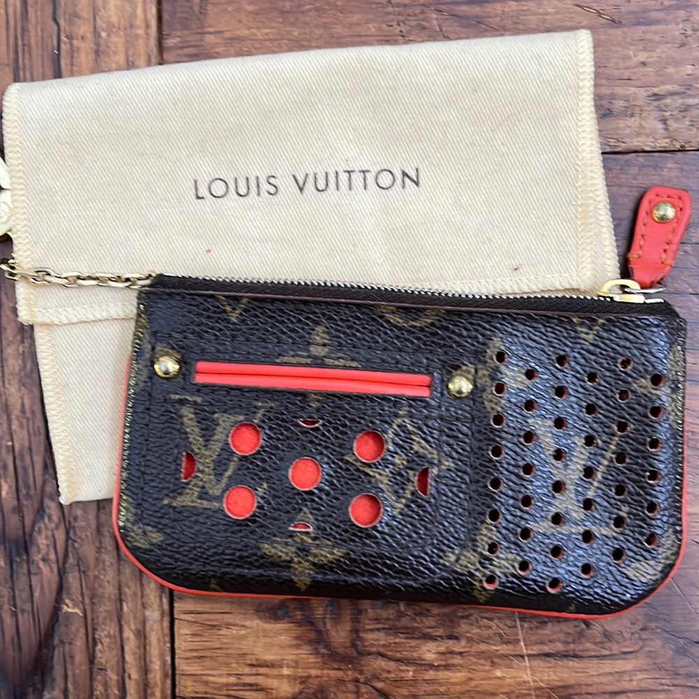 Louis Vuitton Poche Clefs Orange